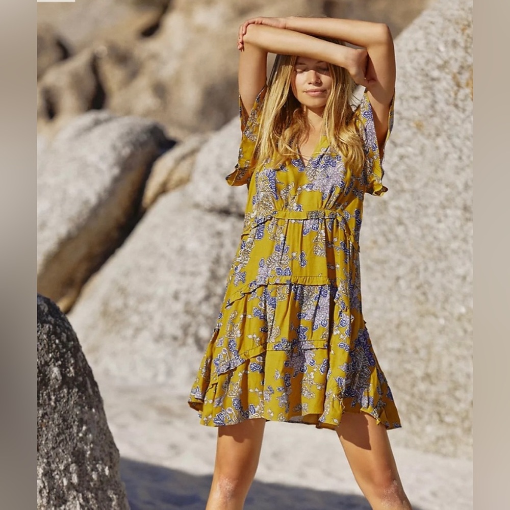 Anthropologie Robin Tiered Mini Dress ~ NWT | size medium